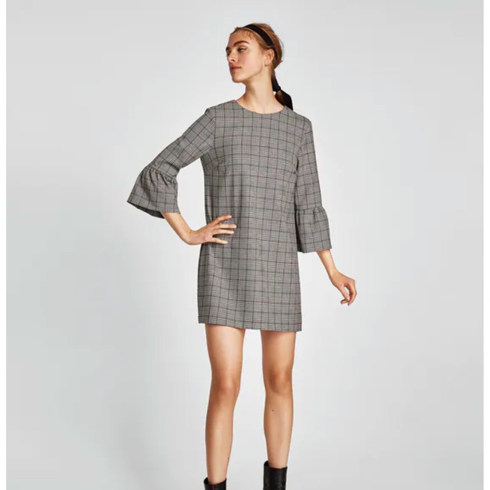 Zara Check Mini Dress